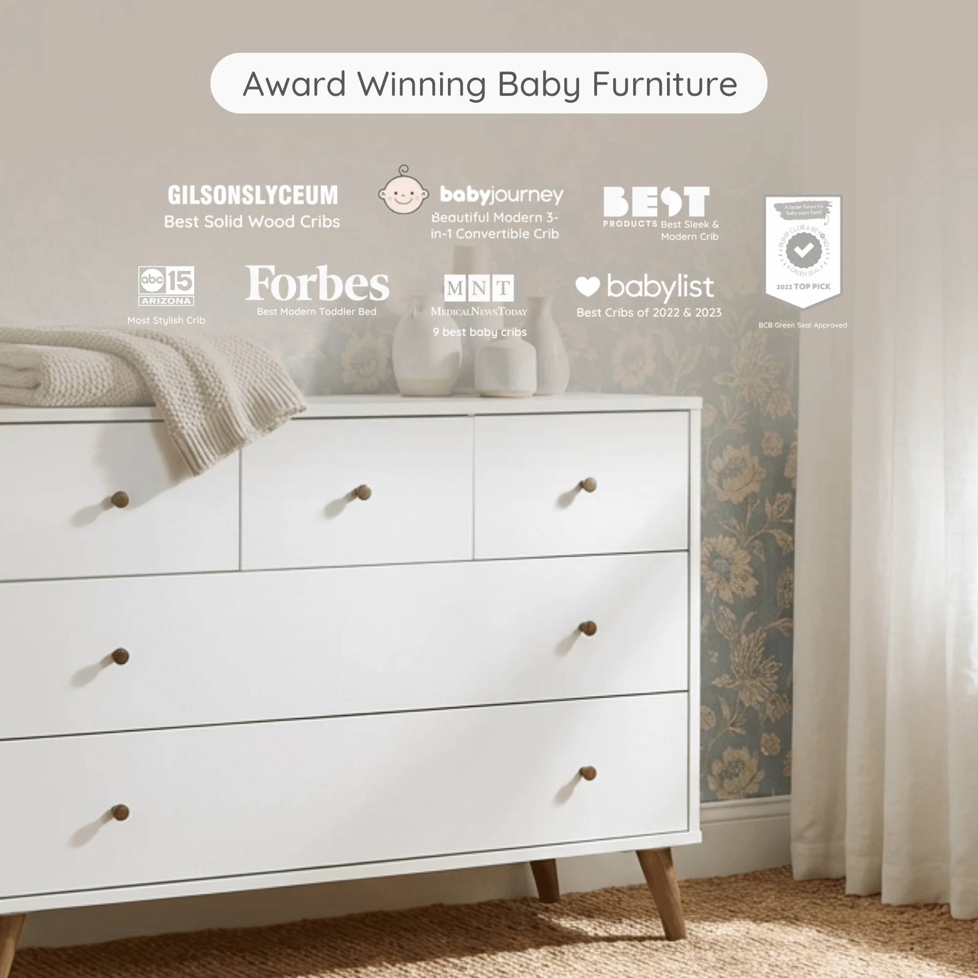 Austin 5-Drawer Nursery Dresser - Image 19