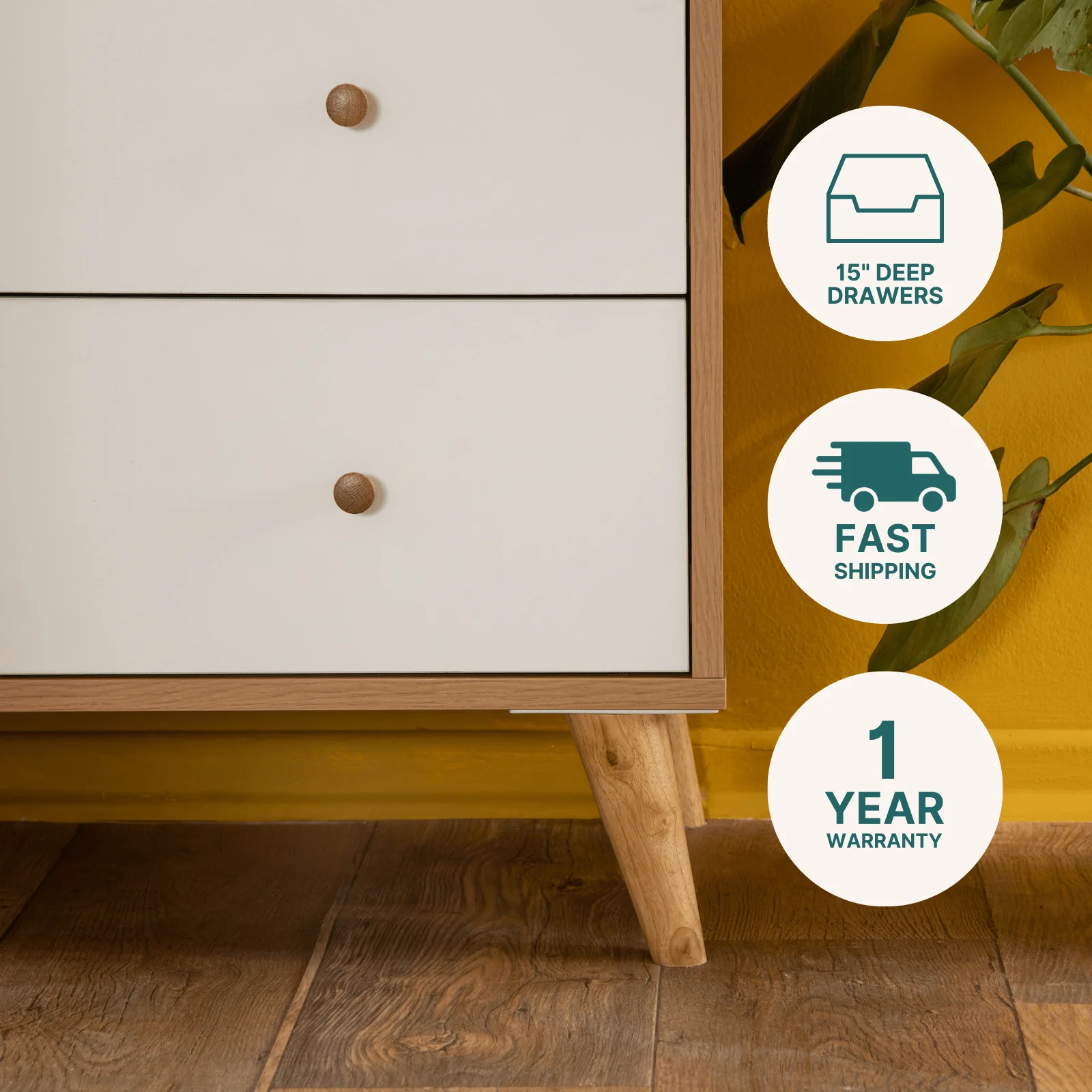 Austin 5-Drawer Nursery Dresser - Image 42