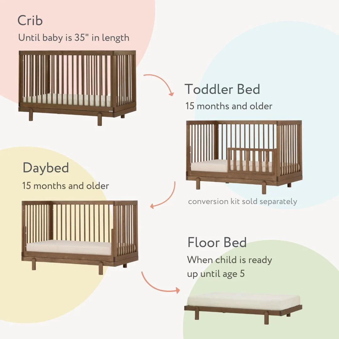 Bliss 4-in-1 Convertible Crib - Image 6