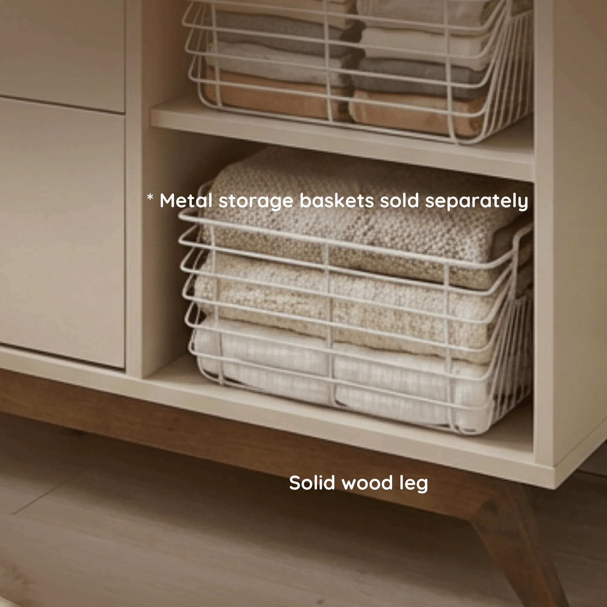 Central Park 3-Drawer, Two Shelf Nursery Dresser - Image 19