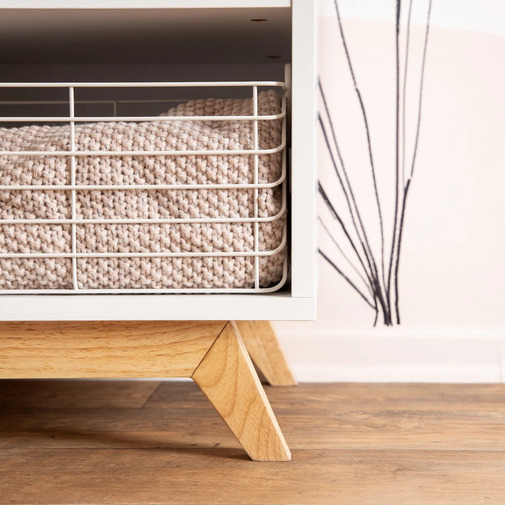 Central Park 3-Drawer, Two Shelf Nursery Dresser - Image 3