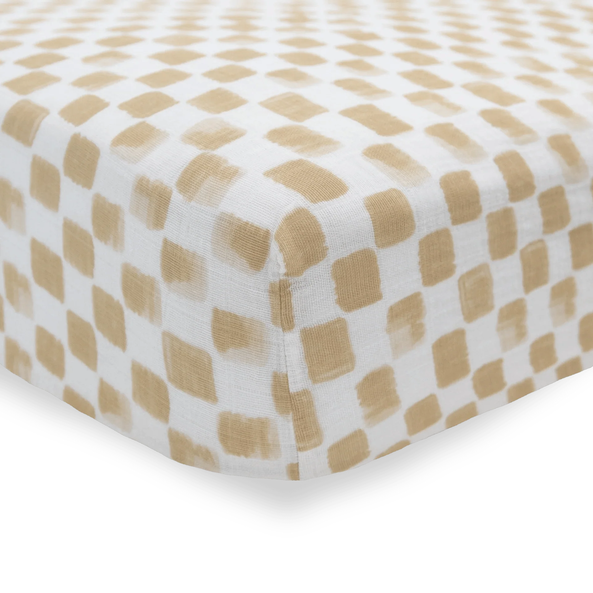 Cotton Muslin Crib Sheet - Adobe Checker - Image 2