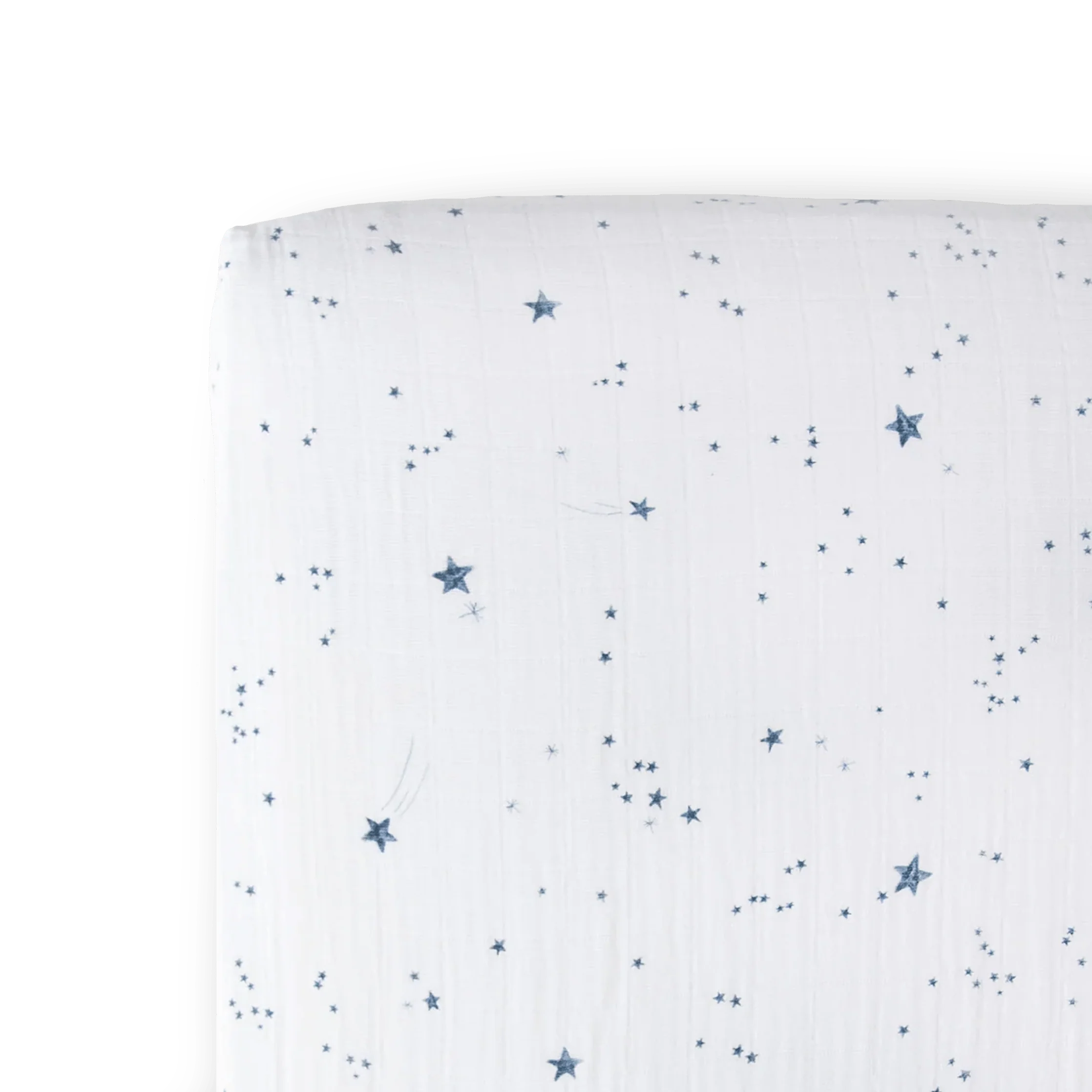 Cotton Muslin Crib Sheet - Shooting Stars