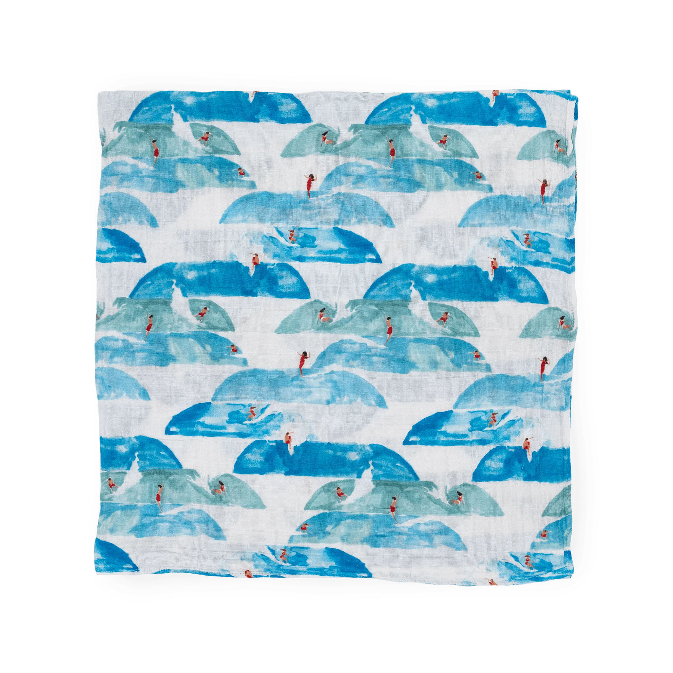 Cotton Muslin Swaddle Blanket 3 Pack - Summer Vibe - Image 3