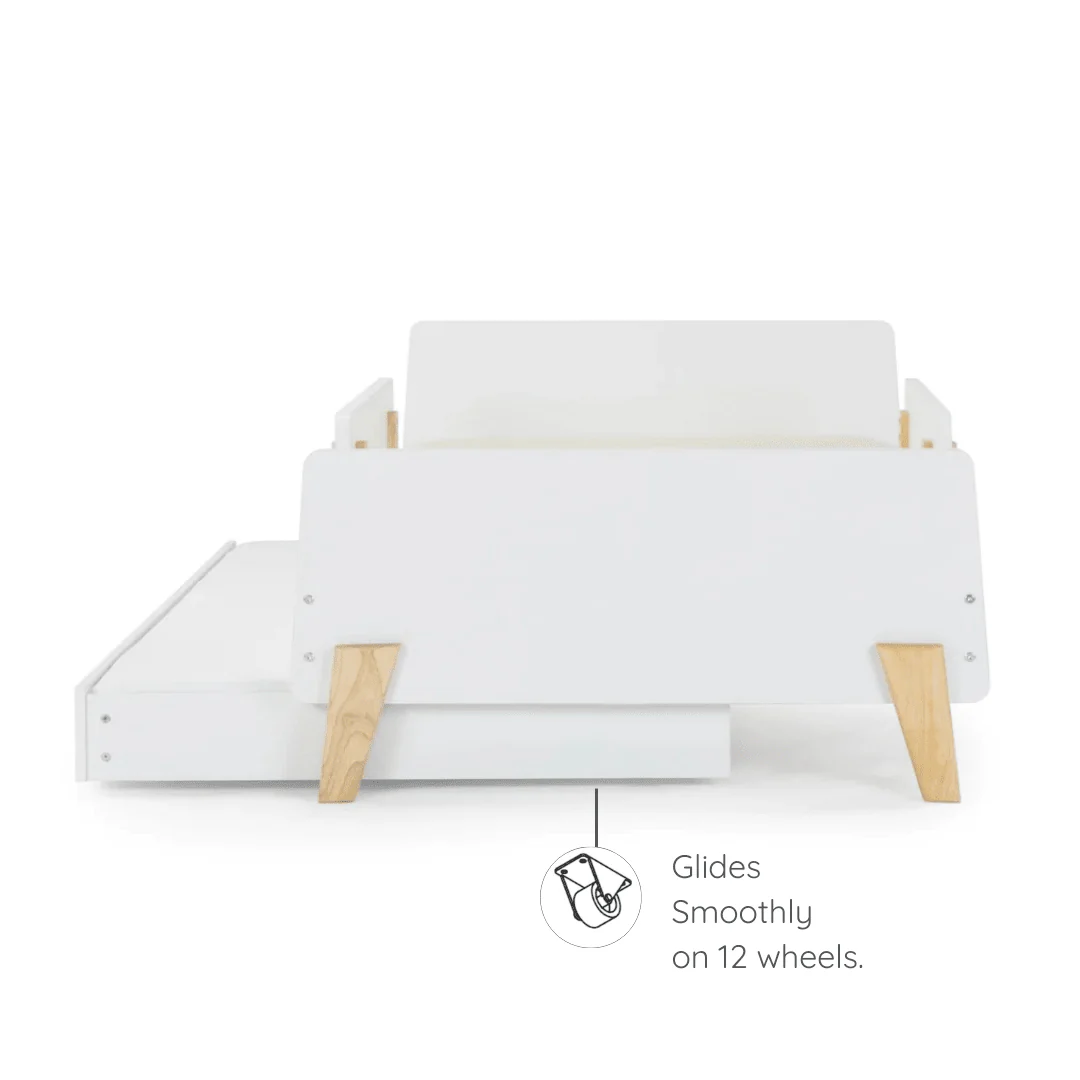 Fun Twin Bed with Safety Guardrails for Kids - Image 6