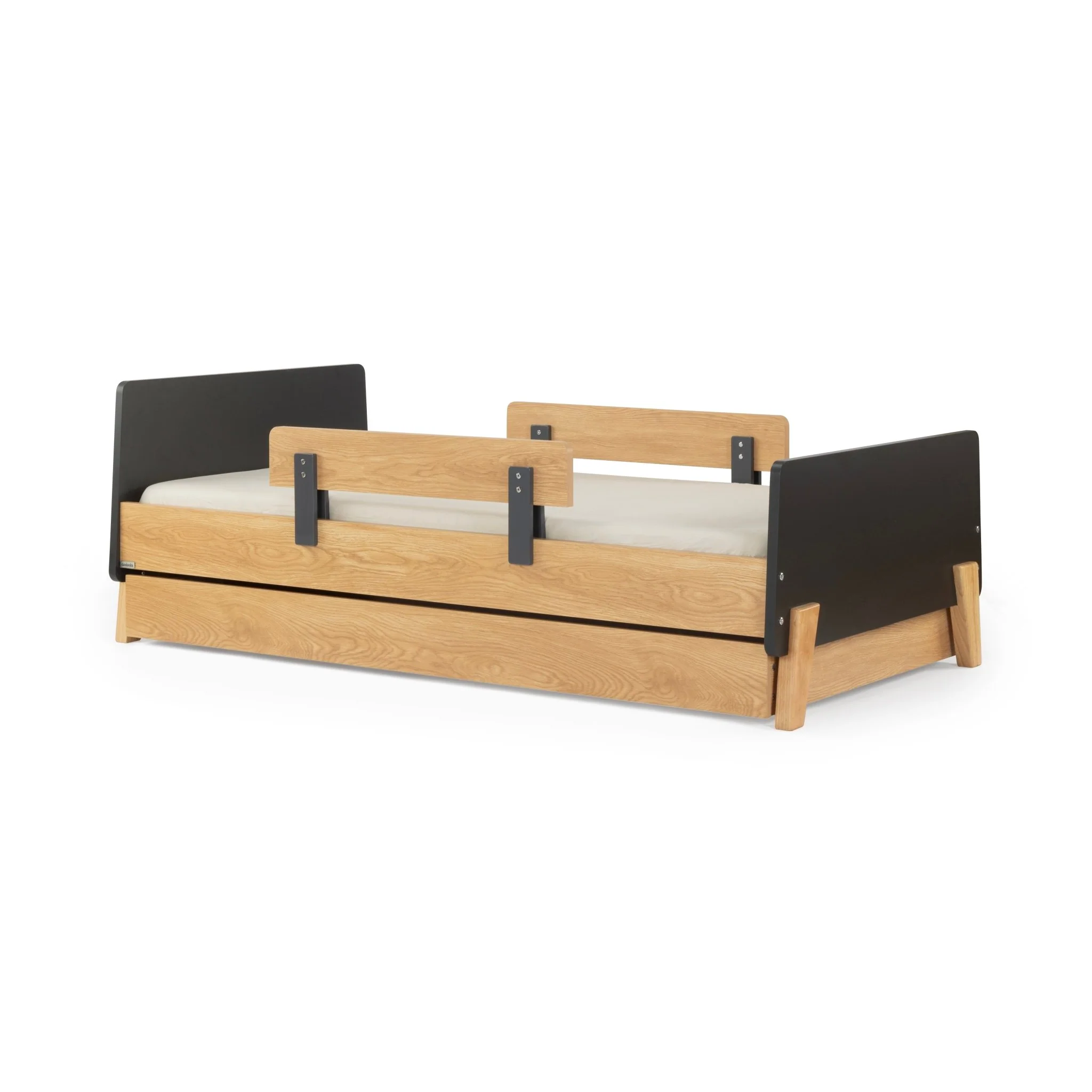 Fun Twin Bed with Safety Guardrails for Kids - Image 36