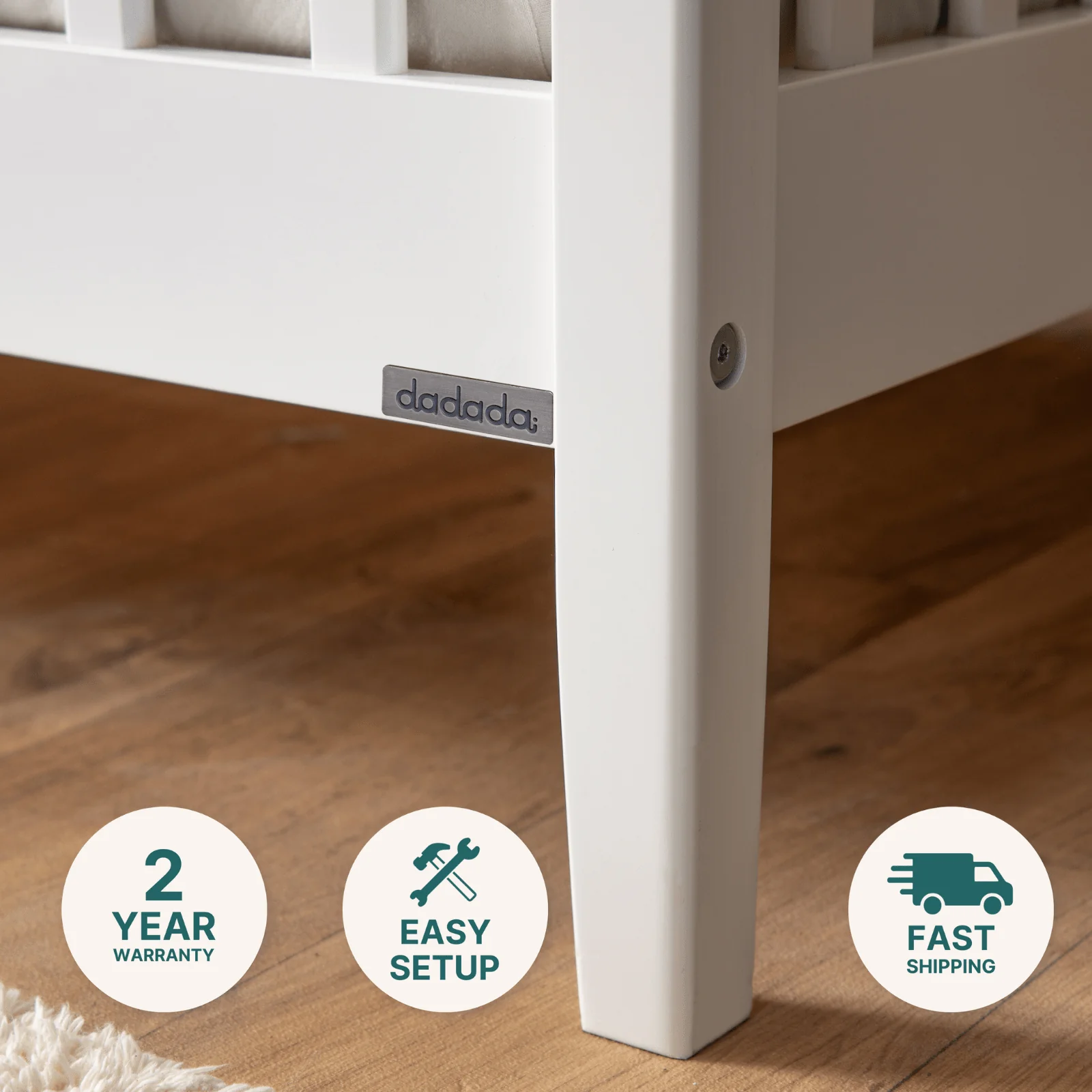 LaLa 3-in-1 Convertible Crib - Image 30