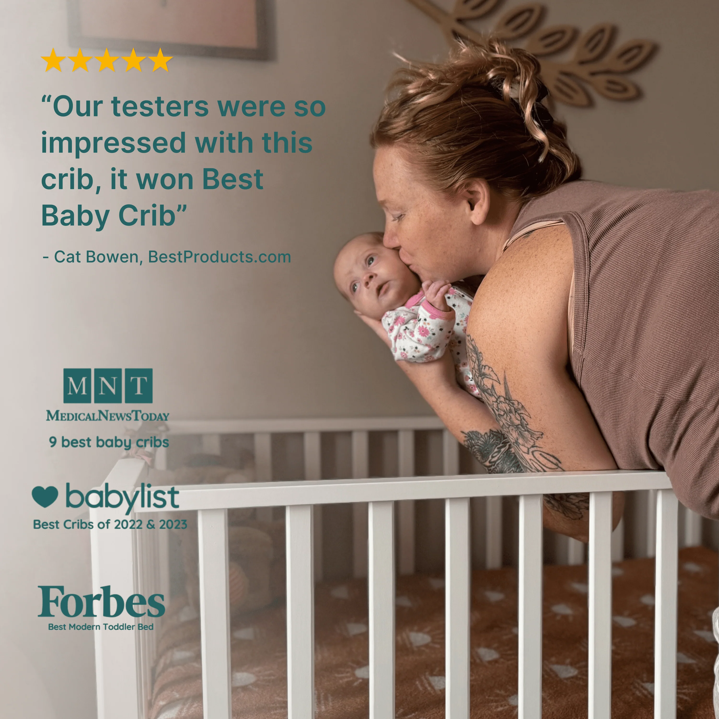 LaLa 3-in-1 Convertible Crib - Image 34