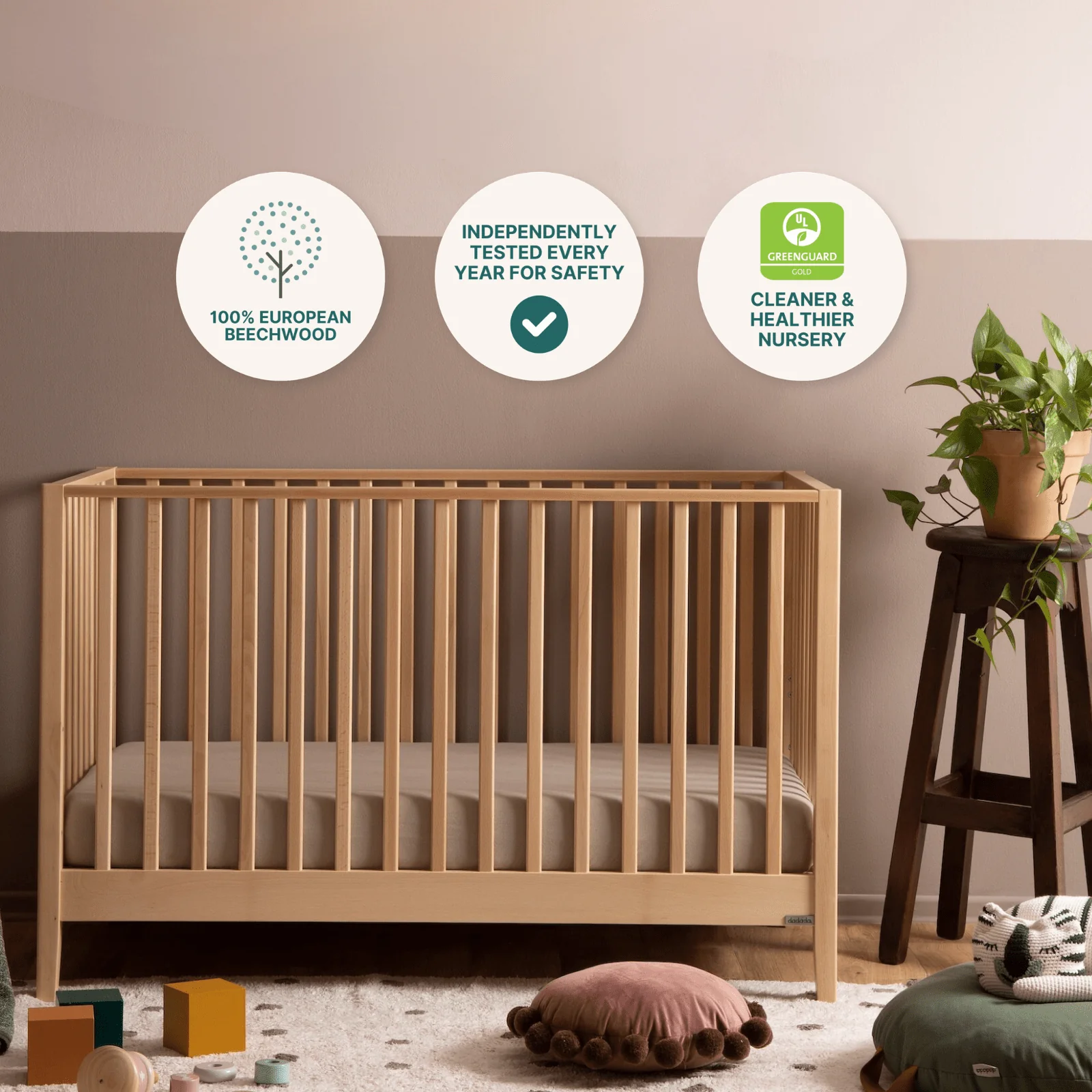 LaLa 3-in-1 Convertible Crib - Image 8