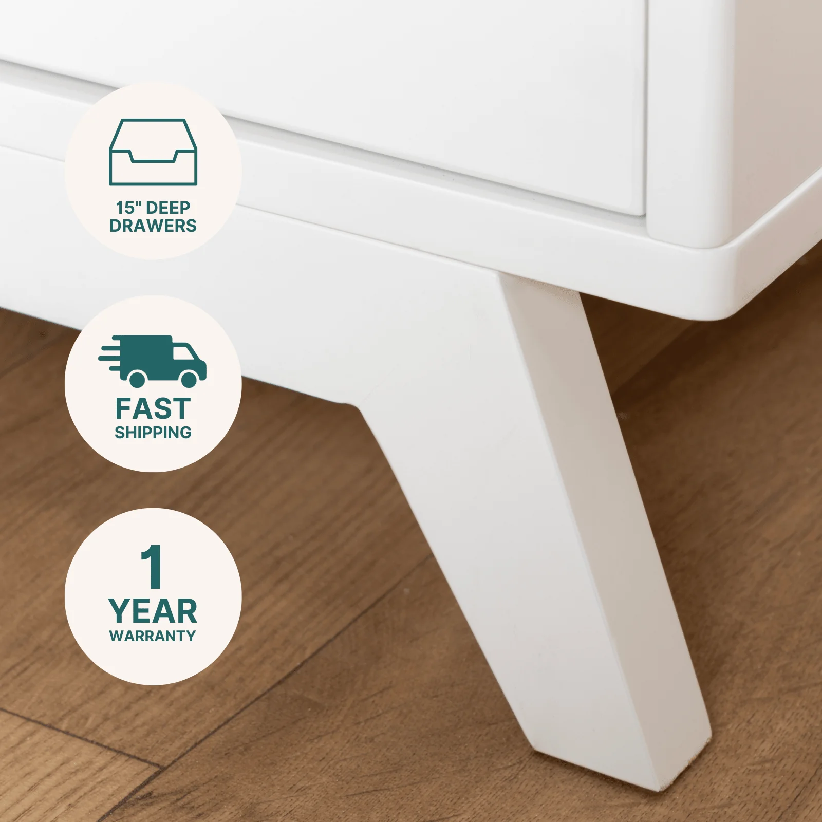 Soho 5-Drawer Nursery Dresser - Image 15