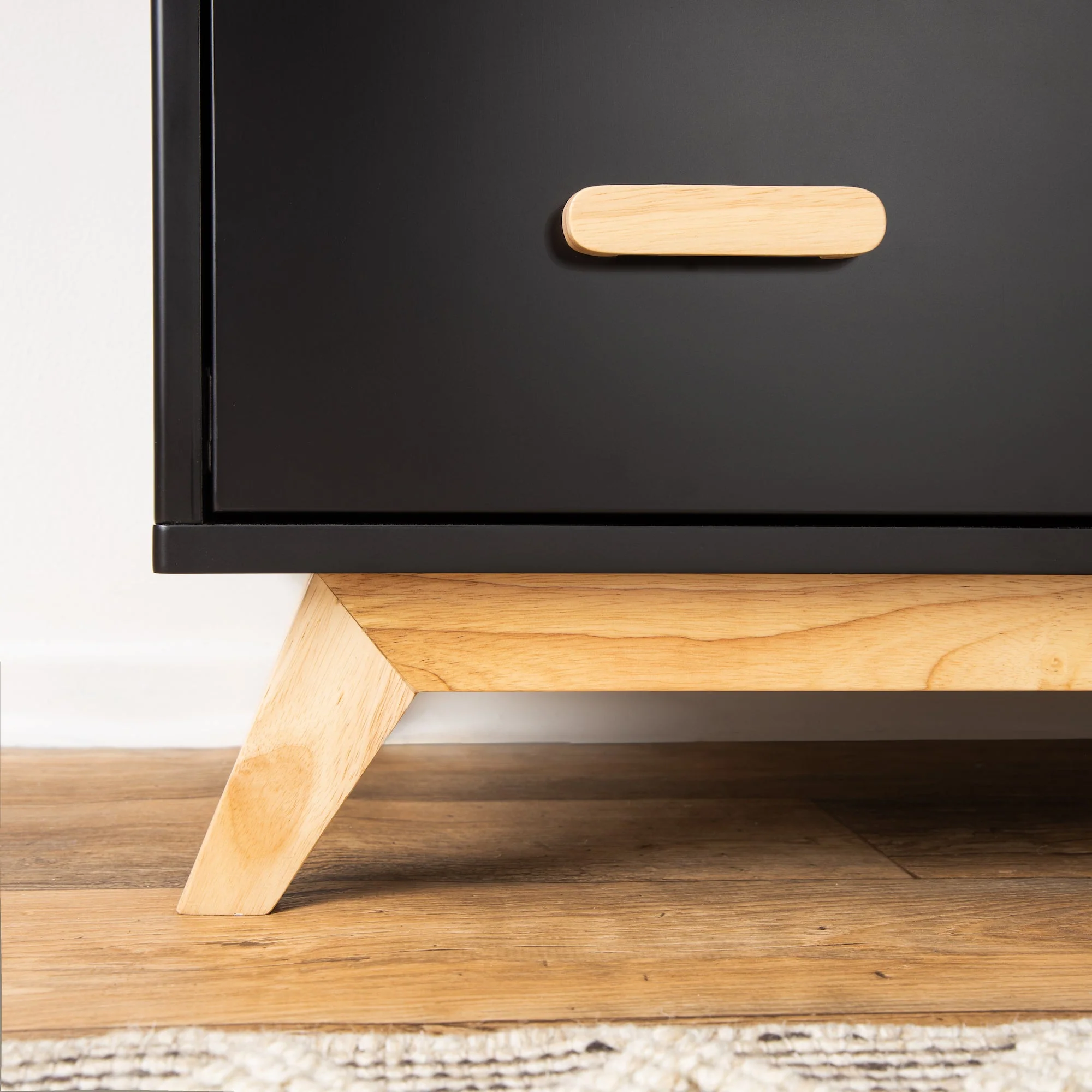 Soho 5-Drawer Nursery Dresser (Black) - Image 7