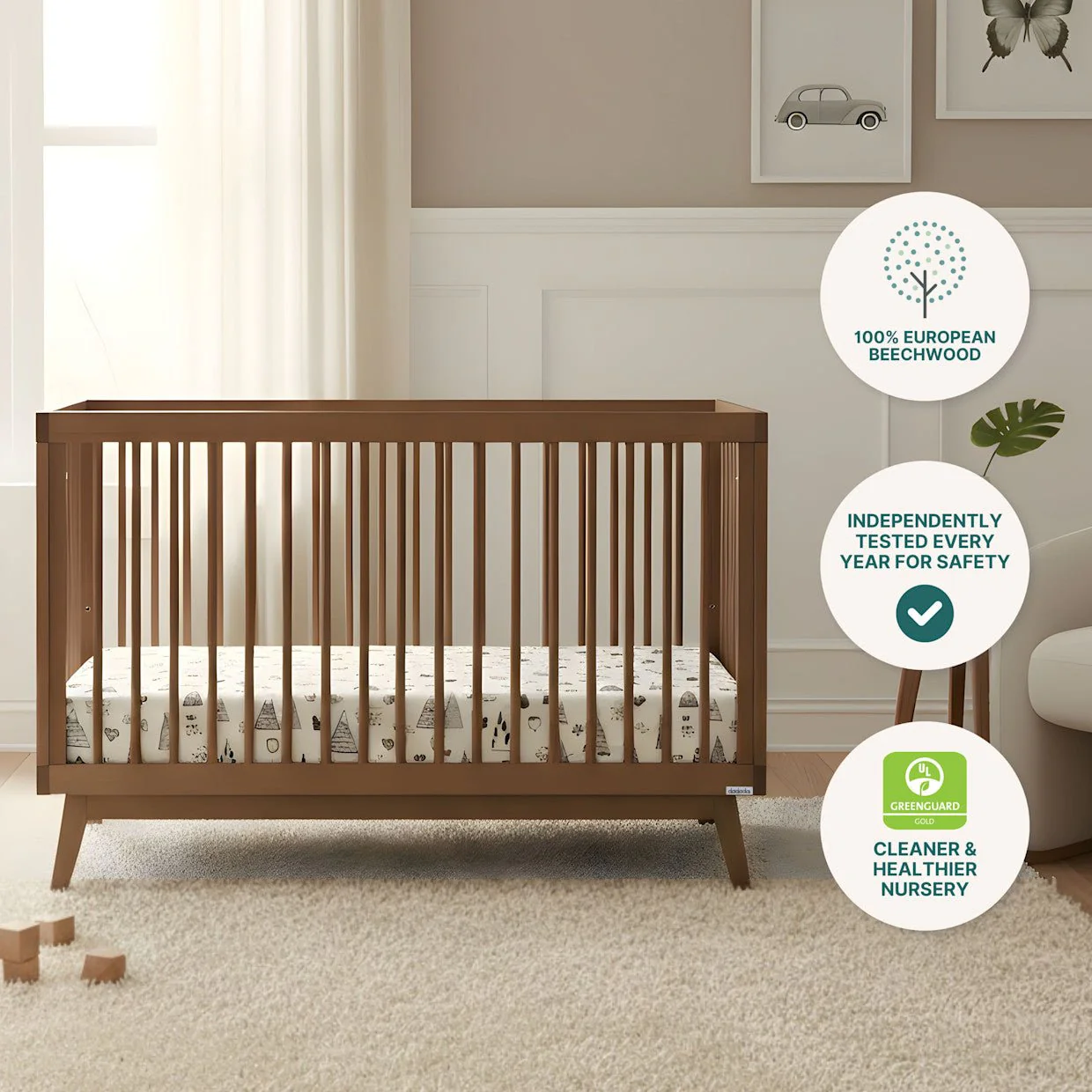 Soho 3-in-1 Convertible Crib - Image 48