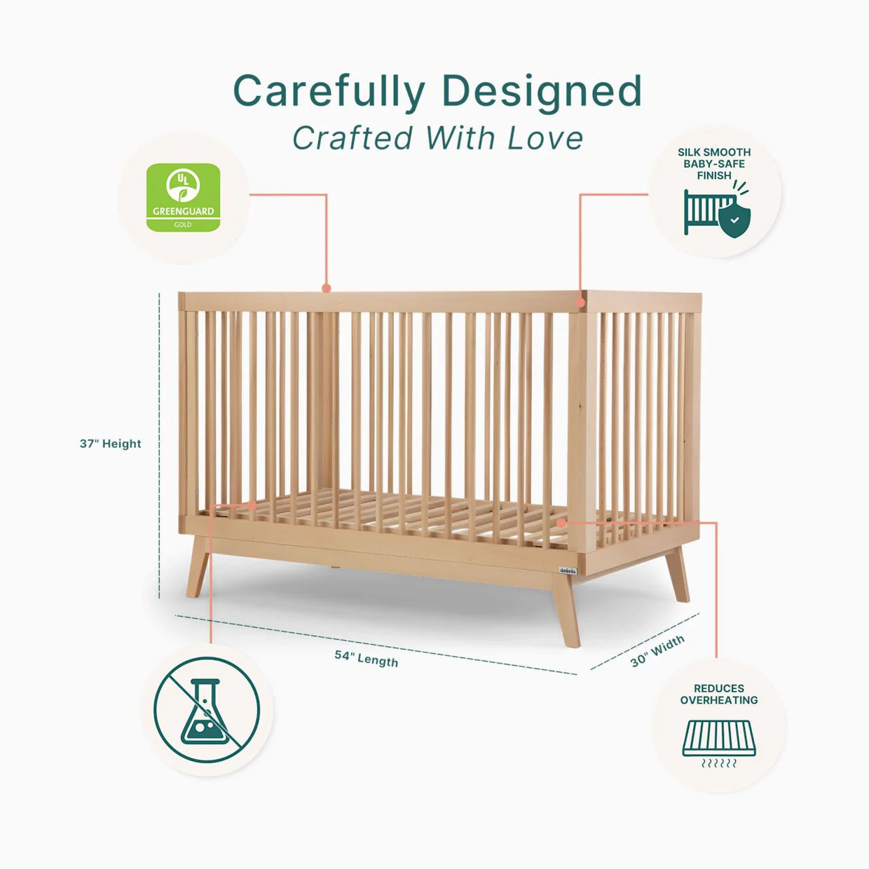 Soho 3-in-1 Convertible Crib - Image 5