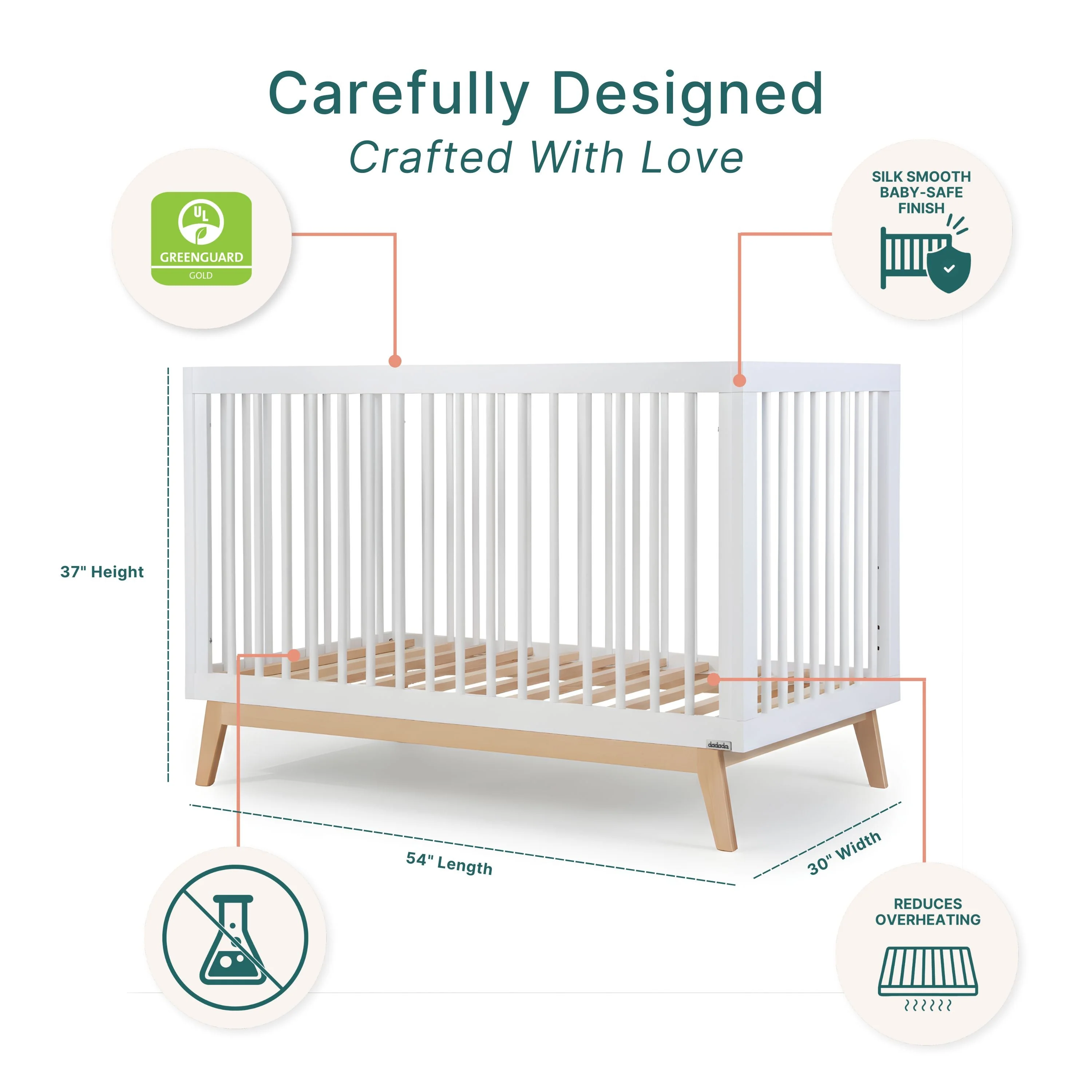 Soho 3-in-1 Convertible Crib - Image 71