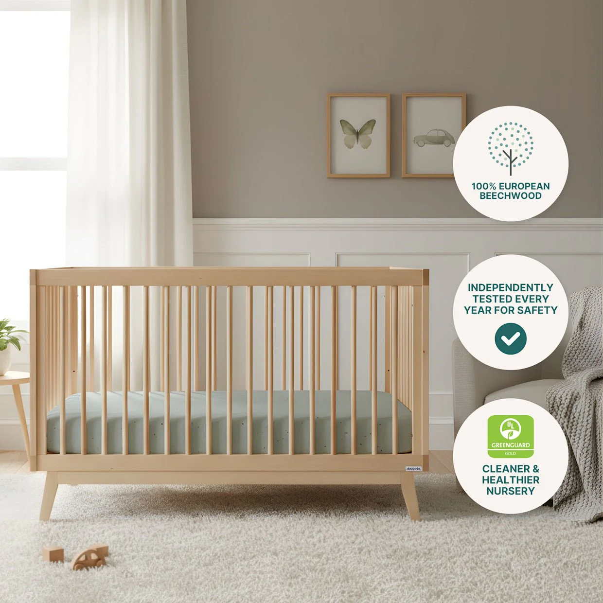 Soho 3-in-1 Convertible Crib - Image 8