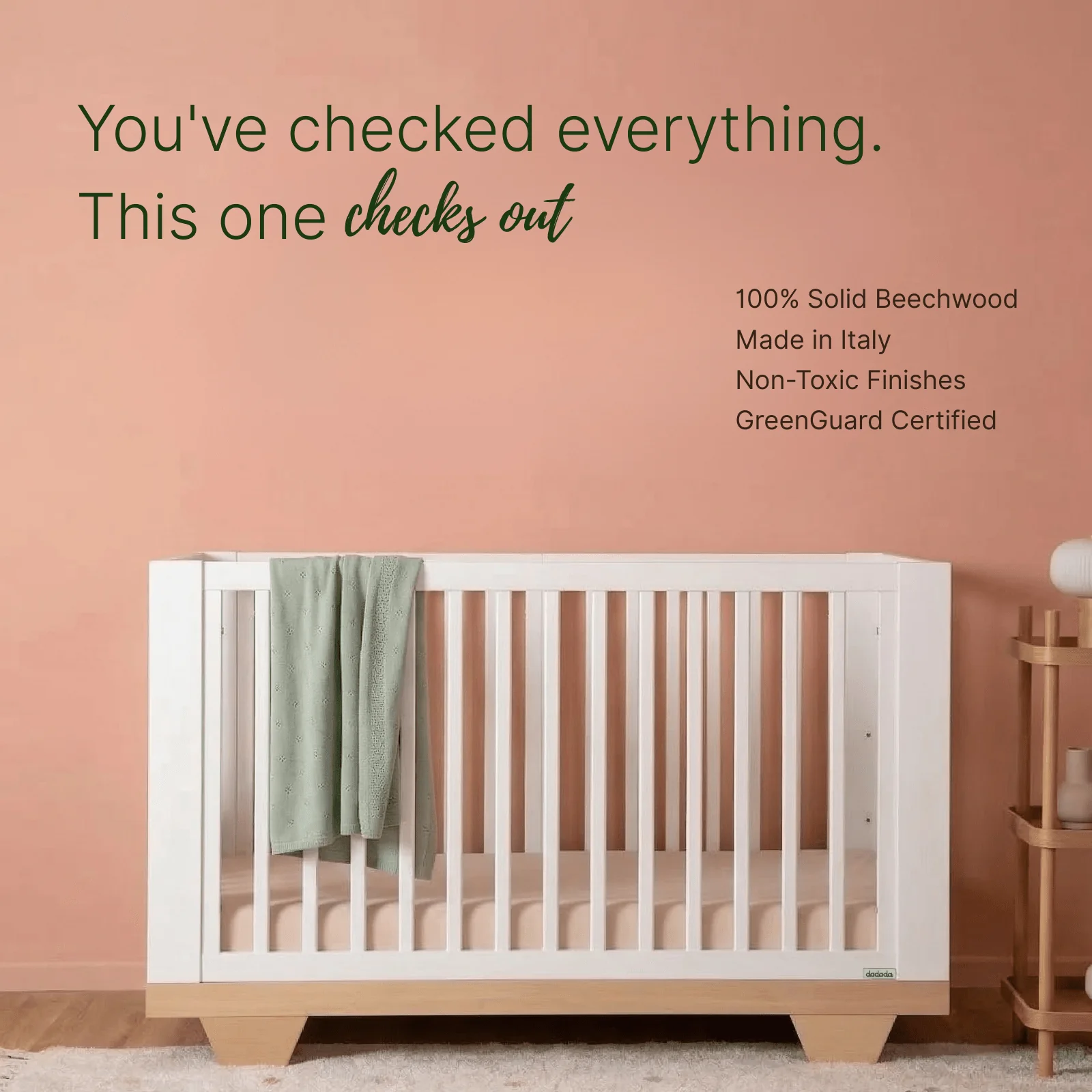 Spirit 8-in-1 Convertible Crib - Image 15