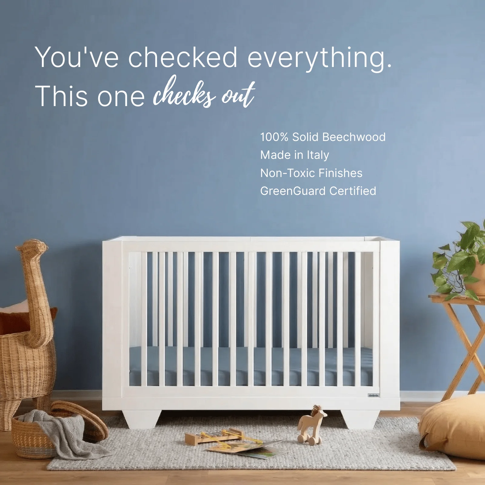 Spirit 8-in-1 Convertible Crib - Image 20