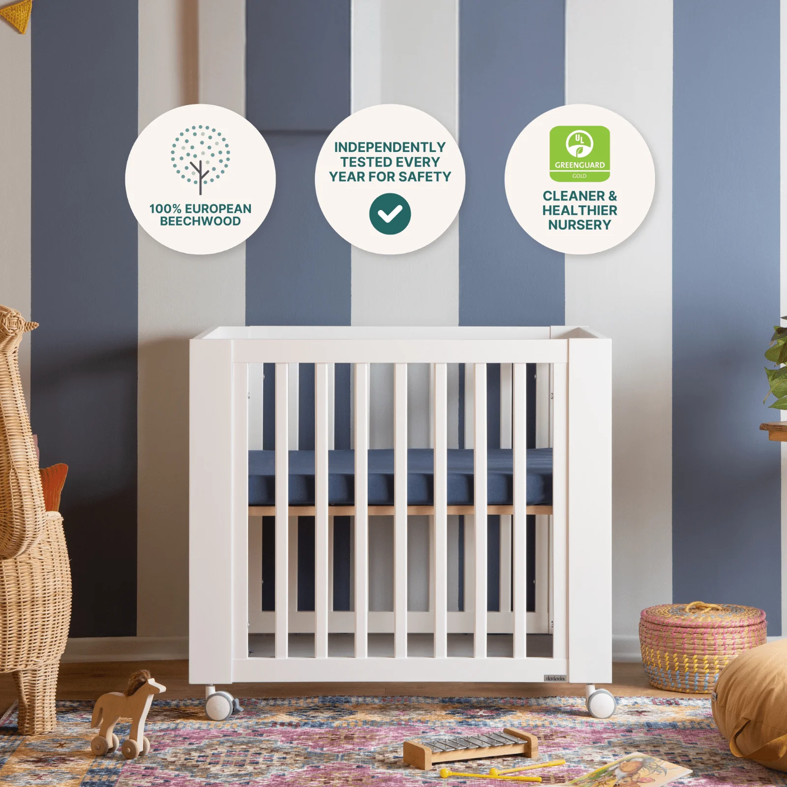 Spirit 8-in-1 Convertible Crib - Image 24