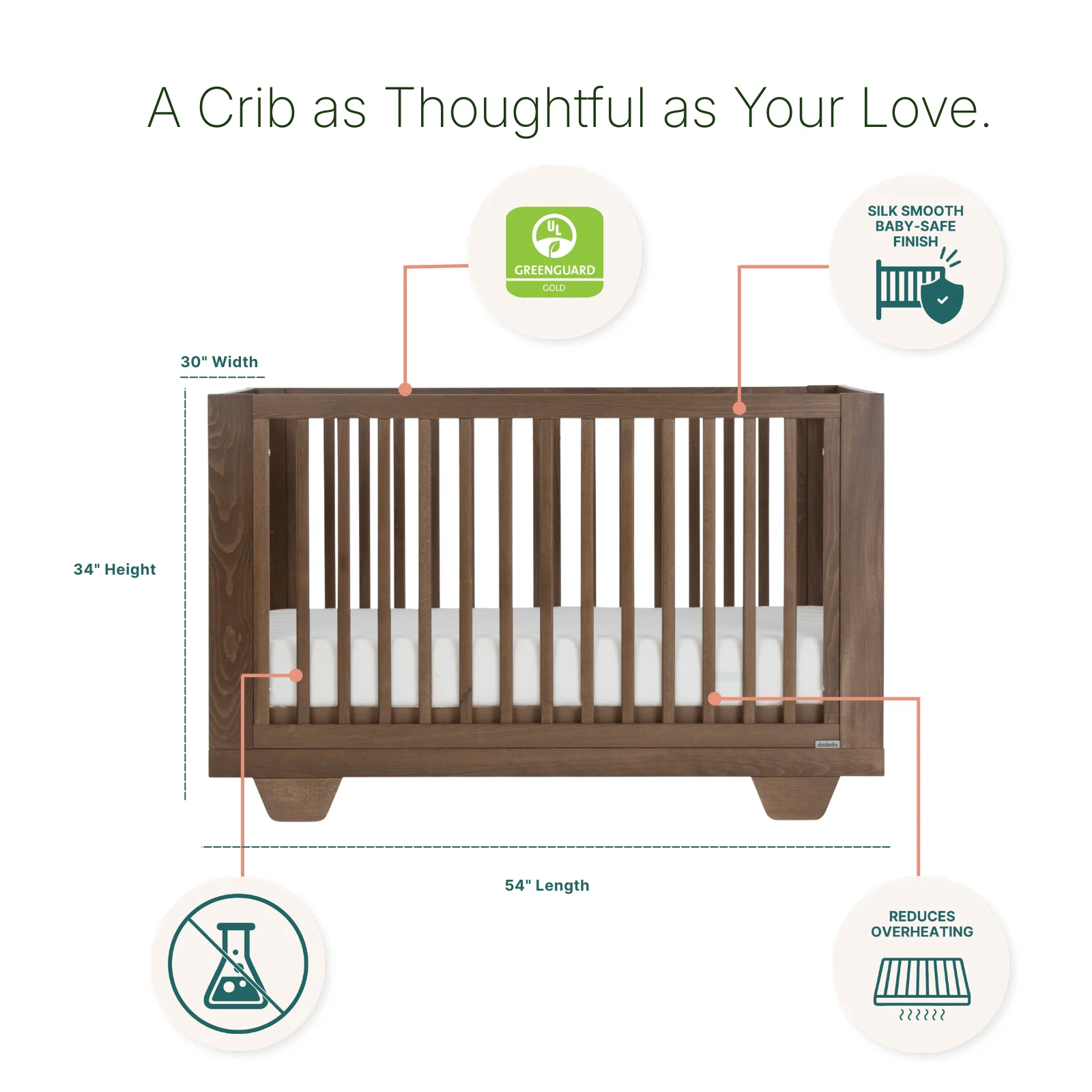 Spirit 8-in-1 Convertible Crib - Image 31