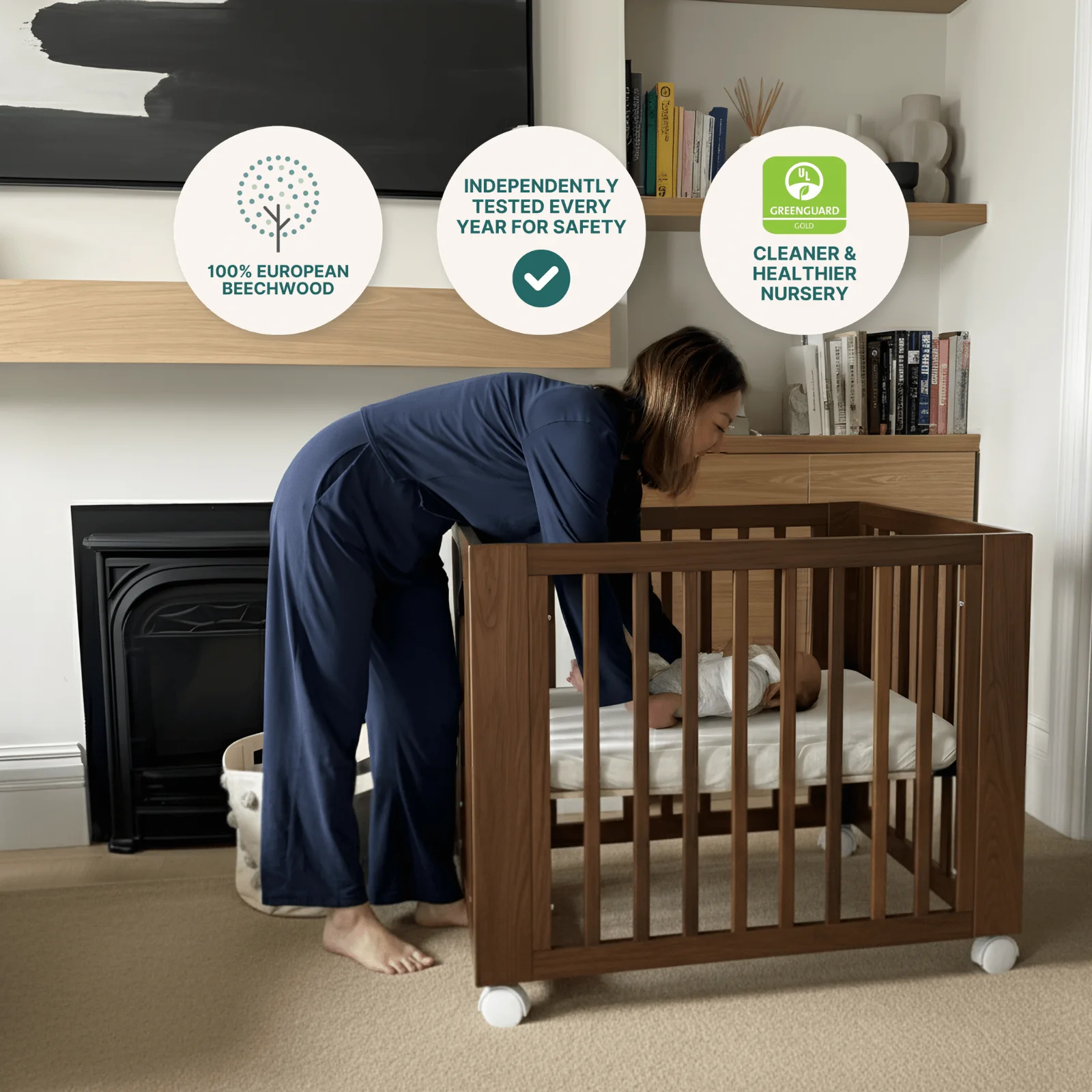 Spirit 8-in-1 Convertible Crib - Image 32