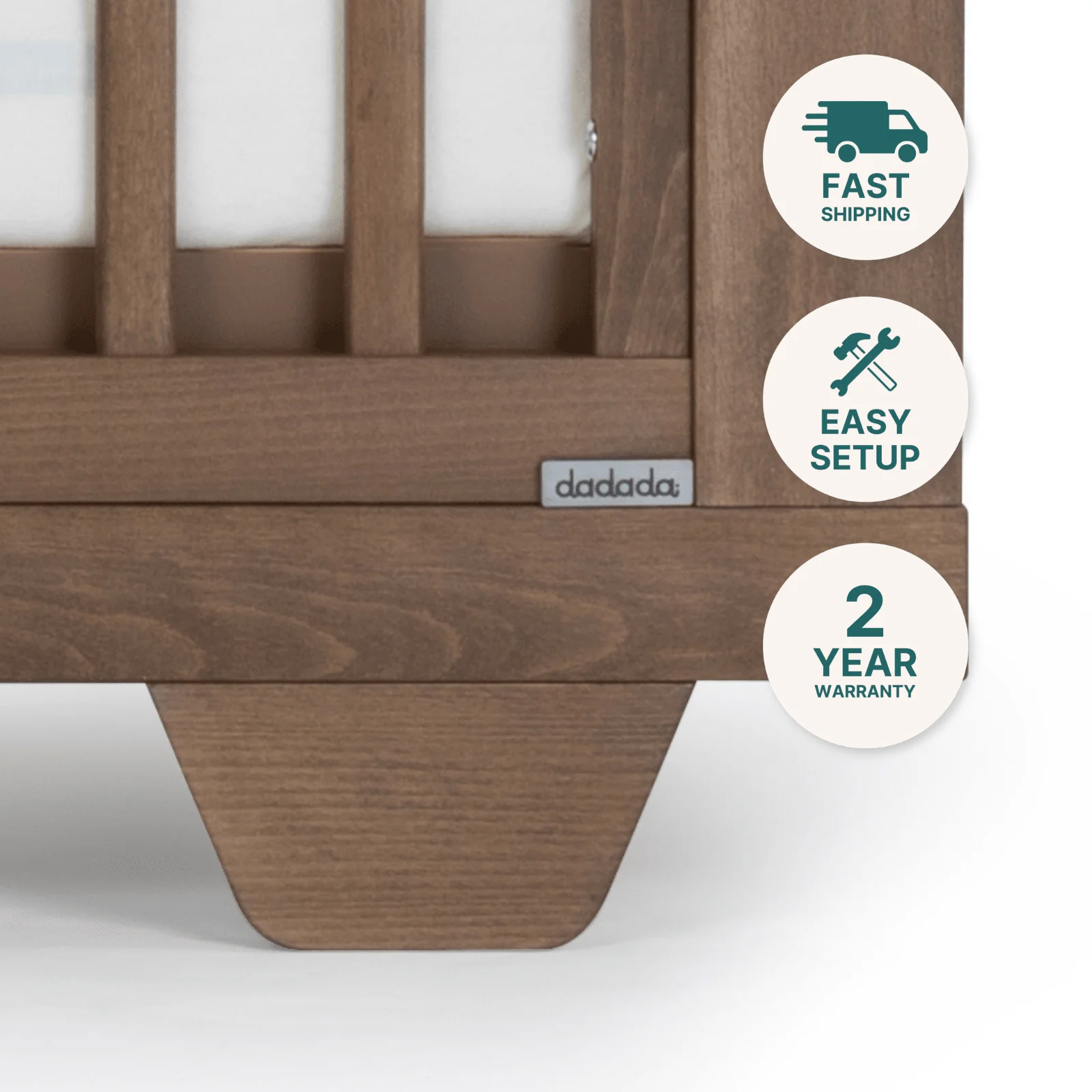 Spirit 8-in-1 Convertible Crib - Image 35