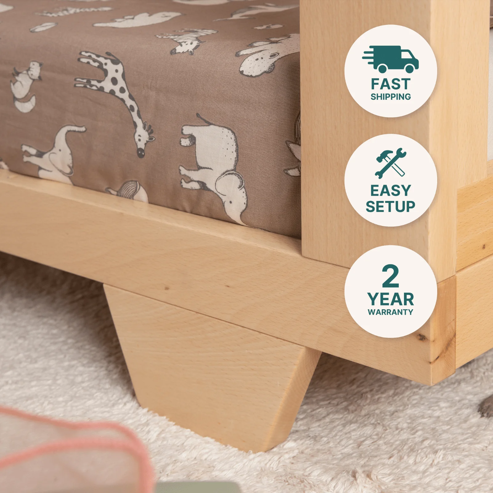 Spirit 8-in-1 Convertible Crib - Image 9