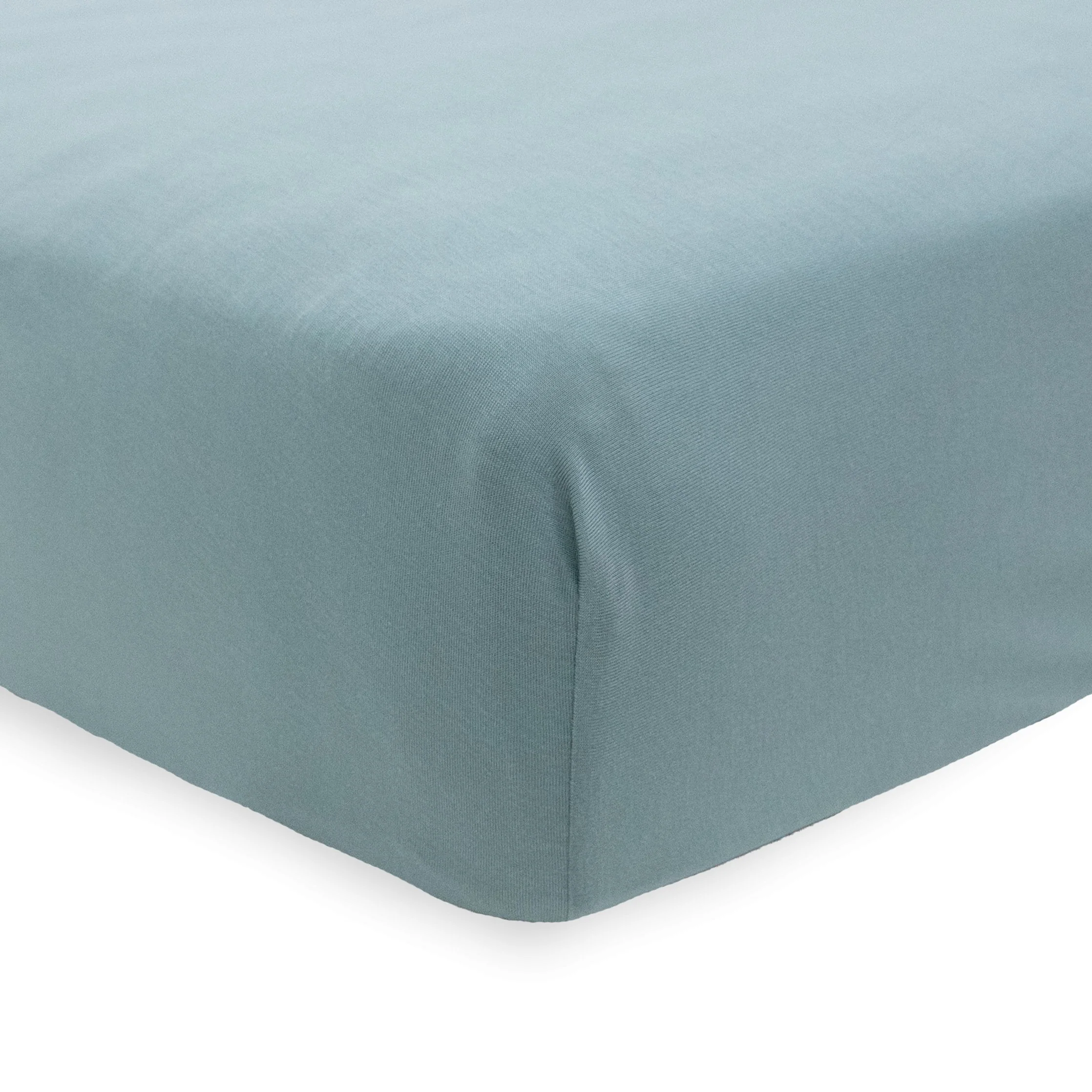 Stretch Knit Crib Sheet - Harbor - Image 2